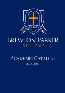 Academic CatalogBrewton-Parker College Page 0 of 173
