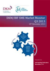 DKM/IBF SME Market Monitor Q3 2013 14th November 2013 Food Accommodation
