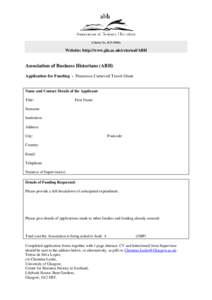 Microsoft Word - FC Application for Funding Form.doc