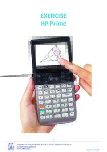 Mathematics / Mathematical analysis / Computing / Programmable calculators / Calculator / Office equipment / Hewlett-Packard / Algorithm / Moravia / Greatest common divisor / HP Prime / Pi