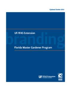 Updated OctoberUF/IFAS Extension Florida Master Gardener Program