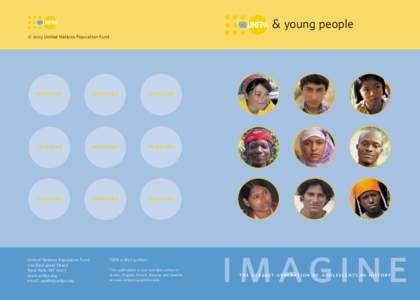& young people © 2003 United Nations Population Fund imagine  imagine