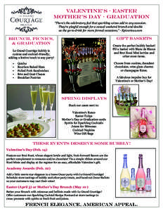 Brunch / Meals / Bellini / Mimosa / Sparkling wine / Gift basket / Drink / French wine / Food and drink / Cocktails with wine / Wine