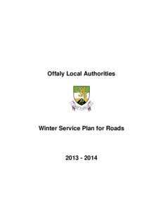 Offaly Local Authorities  Winter Service Plan for Roads[removed]