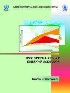 CO2 (GtC/yr)  IPCC SPECIAL REPORT EMISSIONS SCENARIOS  Summary for Policymakers