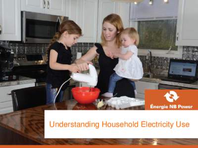 Understanding Household Electricity Use  Annual Energy Use in the Home (for an average family of 3 – 4 people)  Hot Water