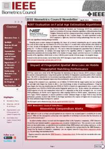 IEEE Biometrics Council Newsletter  Biometrics News[removed]Emirates ID and