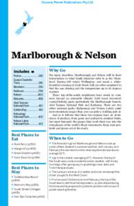 ©Lonely Planet Publications Pty Ltd  Marlborough & Nelson Why Go  Picton..........................380