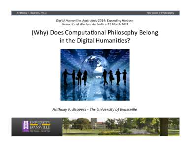 Academia / Philosophy / Belief / Humanities / Thought / Philosophical progress / Philosopher / Luciano Floridi