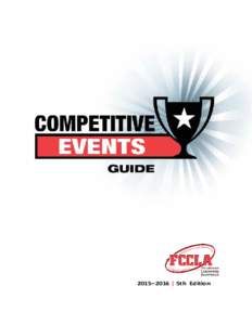 2015–2016 | 5th Edition  Contents Introduction to Competitive Events ........................ 3 FCCLA/LifeSmarts Knowledge Bowl......................... 4 Level I ......................................................