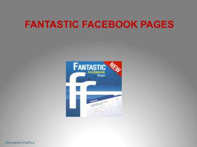 FANTASTIC FACEBOOK PAGES  [removed]	
   About	
  Christy	
  Heenan	
     Certiﬁed	
  Social	
  Media	
  Marketing	
  Professional.	
  	
  