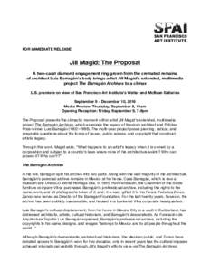 The Proposal_Jill Magid_Press Release