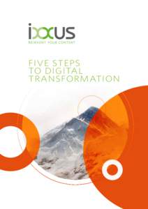 FIVE STEPS TO DIGITAL TRANSFORMATION YOUR FIVE STEPS