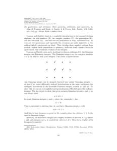BULLETIN (New Series) OF THE AMERICAN MATHEMATICAL SOCIETY Volume 42, Number 2, Pages 229–243