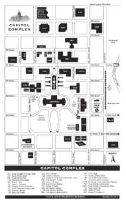 Texas Capitol Complex Map