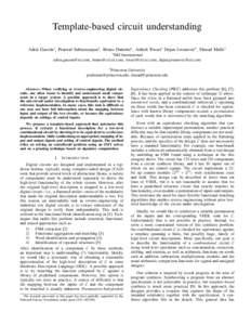 Computational complexity theory / Theoretical computer science / Logic in computer science / Boolean algebra / Circuit complexity / Complexity classes / Electronic design automation / True quantified Boolean formula / Satisfiability modulo theories / NC / FO / Boolean circuit