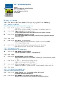 Microsoft Word - RNA & Infection Symposium_programme _FINAL3-2