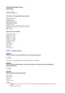 Microsoft Word - kConFab Stakeholders Survey 2011 Results.doc