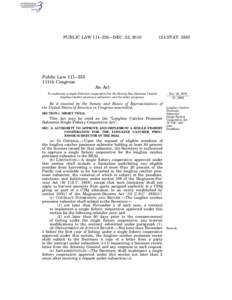 PUBLIC LAW 111–335—DEC. 22, [removed]STAT[removed]Public Law 111–335 111th Congress