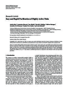 Hindawi Publishing Corporation International Journal of Peptides Volume 2011, Article ID[removed], 9 pages doi:[removed][removed]Research Article