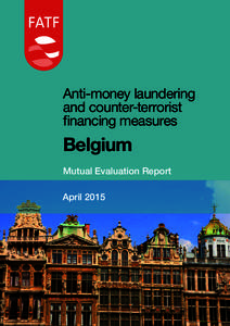 Anti-money laundering and counter-terrorist financing measures Belgium Mutual Evaluation Report