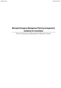 Emergency Management Manual Victoria - Part 6 - September 2013