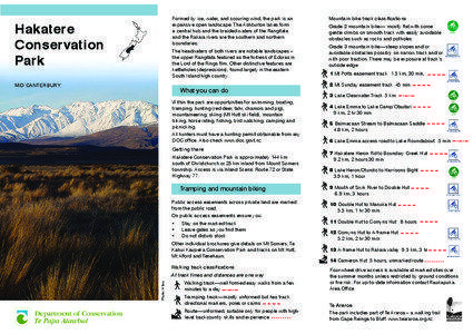 Haketere Conservation Park brochure