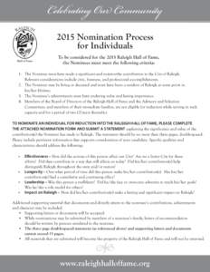 RHOF 2015 Nomination Form for Individuals.indd