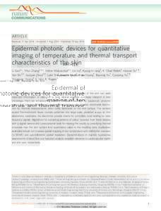 Heat transfer / Physical quantities / State functions / Infrared imaging / Surveillance / Thermography / Thermodynamic temperature / Thermal conductivity / Infrared / Temperature / Thermographic camera / Thermal diffusivity