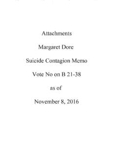Attachments  Margaret Dore Suicide Contagion Memo  Vote No on B 2L-38