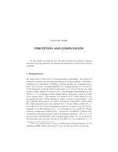 Theory of computation / Computer science / Models of computation / Formal methods / Alan Turing / Symbol / Computable function / Turing machine / Turing degree / Computability theory / Theoretical computer science / Mathematics