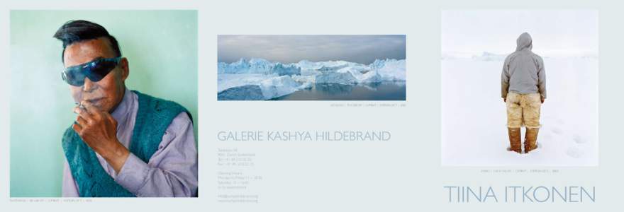 ICE FJORD | 70 X 200 CM | C-PRINT | EDITION OF 7 | 2005  GALERIE KASHYA HILDEBRAND Talstrasse 58, 8001 Zurich, Switzerland Tel: +