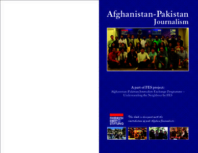 Afghanistan-Pakistan Journalism FRIEDRICH EBERT STIFTUNG