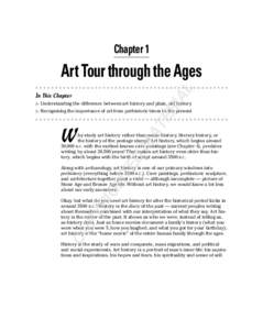 Chapter 1  AL Art Tour through the Ages In This Chapter