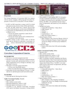 Fact Sheet - Private Prisons.indd