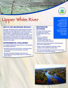 Upper White River[removed]Targeted Watersheds Grant Projects summaries
