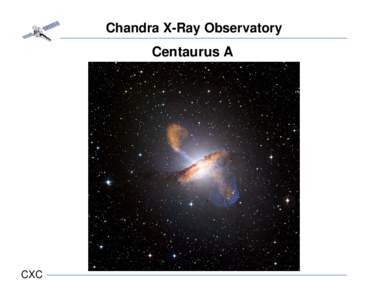 Chandra X-Ray Observatory  Centaurus A CXC