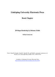       Linköping University Electronic Press   