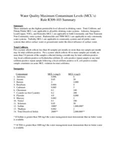 Utah DDW - R309-103 Summary (pdf)