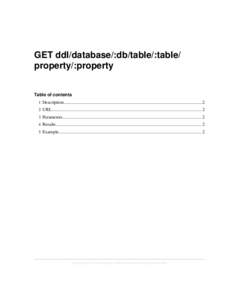 GET ddl/database/:db/table/:table/property/:property