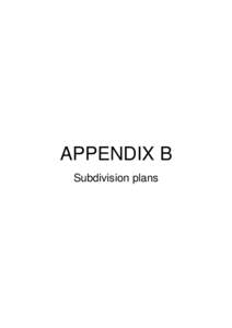 APPENDIX B Subdivision plans 13 Wainuiototo Parish (Recreation Reserve)