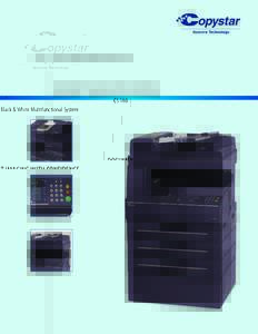 CS 180 Black & White Multifunctional System  DOCUMENT IMAGING WITH CONFIDENCE. CS 180
