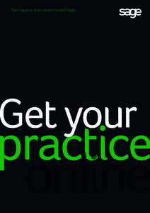 Getting your practice online with Sage  Get your practice