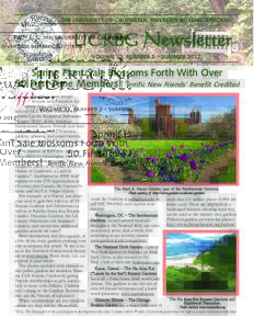 THE UNIVERSITY OF CALIFORNIA, RIVERSIDE BOTANIC GARDENS  UCRBG Newsletter VOLUME 32, NUMBER 2 • SUMMERSpring Plant Sale Blossoms Forth With Over