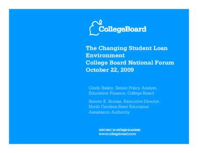 Microsoft PowerPoint - The Changing Student Loan Environment.ppt