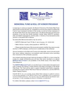 Memorial Fund Flyer V11.14.indd