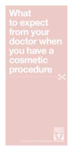 What to expect from your doctor when you have a cosmetic
