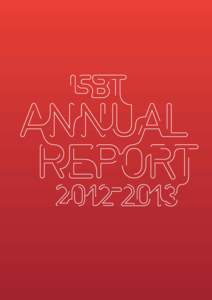 ISBT Annual Report