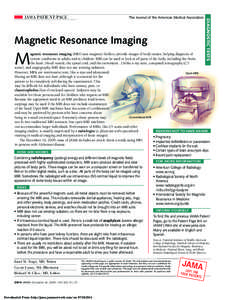 The Journal of the American Medical Association  Magnetic Resonance Imaging M