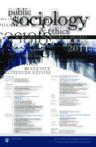 sociology & ethics public  knowledge, pedagogy & society